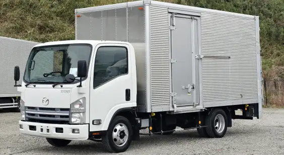 マツダ タイタン 小型 アルミバン パワーゲート サイドドア｜画像1