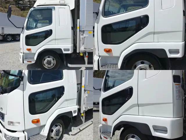 三菱 ファイター 中型/増トン ウイング ベッド 2KG-FK61Fの中古トラック画像9