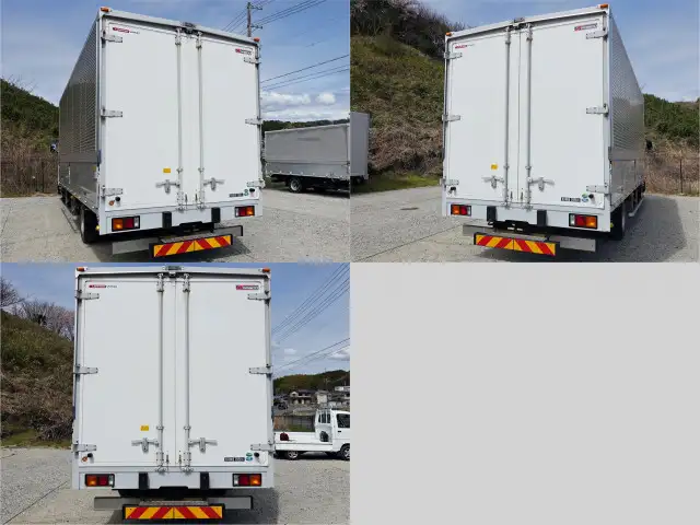 三菱 ファイター 中型/増トン ウイング ベッド 2KG-FK61Fの中古トラック画像4