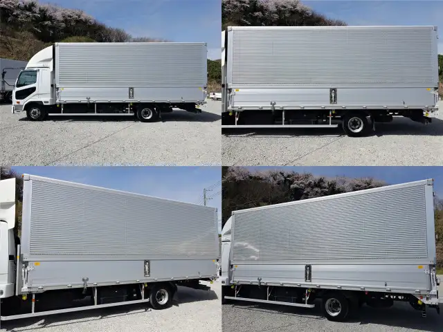三菱 ファイター 中型/増トン ウイング ベッド 2KG-FK61Fの中古トラック画像5