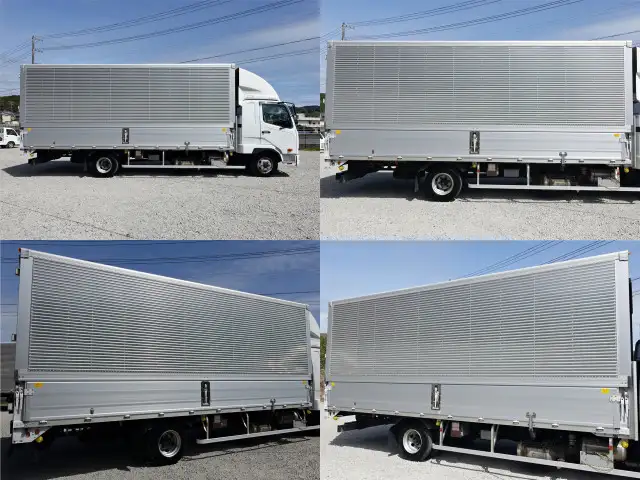 三菱 ファイター 中型/増トン ウイング ベッド 2KG-FK61Fの中古トラック画像3