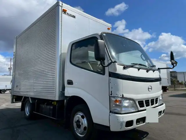 日野 デュトロ 小型 アルミバン パワーゲート KK-XZU306Mの中古トラック画像2