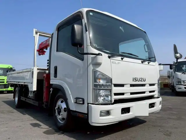 いすゞ エルフ 小型 クレーン付 4段 ラジコンの中古トラック画像2
