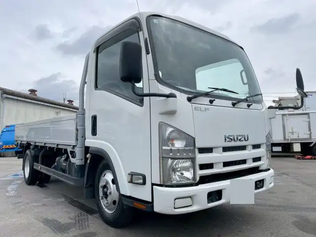 いすゞ エルフ 小型 平ボディ アルミブロック BDG-NMR85AR｜画像1
