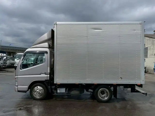 三菱 キャンター 小型 アルミバン BKG-FE74BV H22の中古トラック画像4