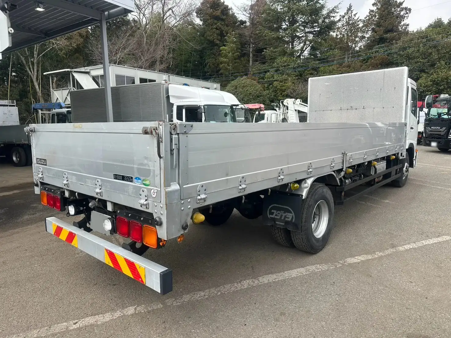 日産UD コンドル 中型/増トン 平ボディ アルミブロック TKG-MK38Lの中古トラック画像3