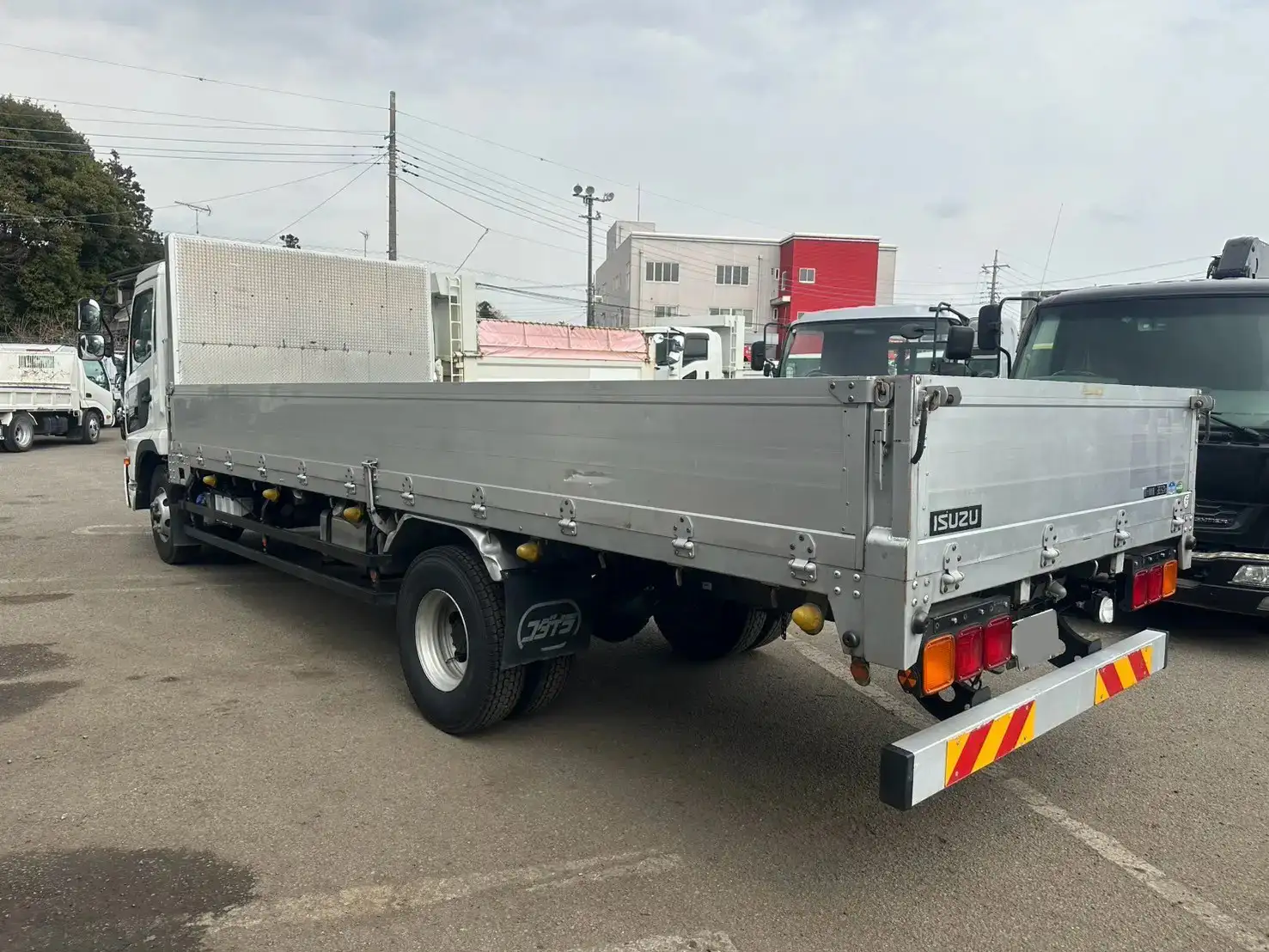 日産UD コンドル 中型/増トン 平ボディ アルミブロック TKG-MK38Lの中古トラック画像5