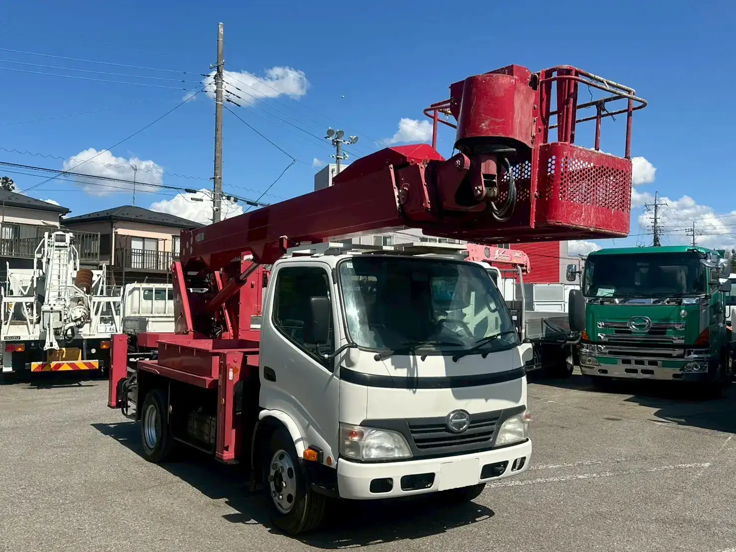 日野 デュトロ 小型 高所・建柱車 高所作業車 BDG-XZU334Mの中古トラック画像2