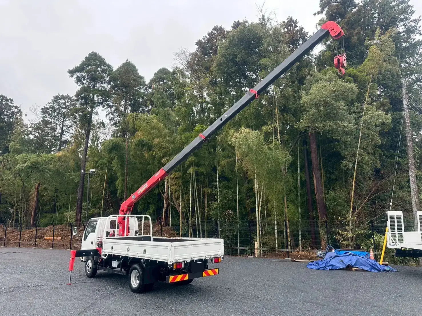 日産 アトラス 小型 クレーン付 4段 ラジコンの中古トラック画像6