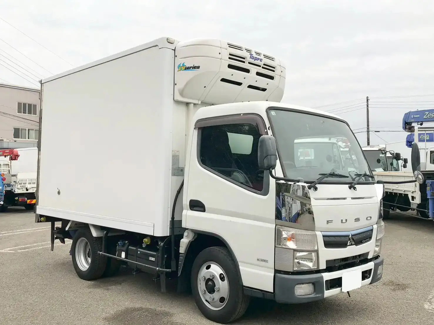 三菱 キャンター 小型 冷凍冷蔵 低温 キーストンの中古トラック画像2