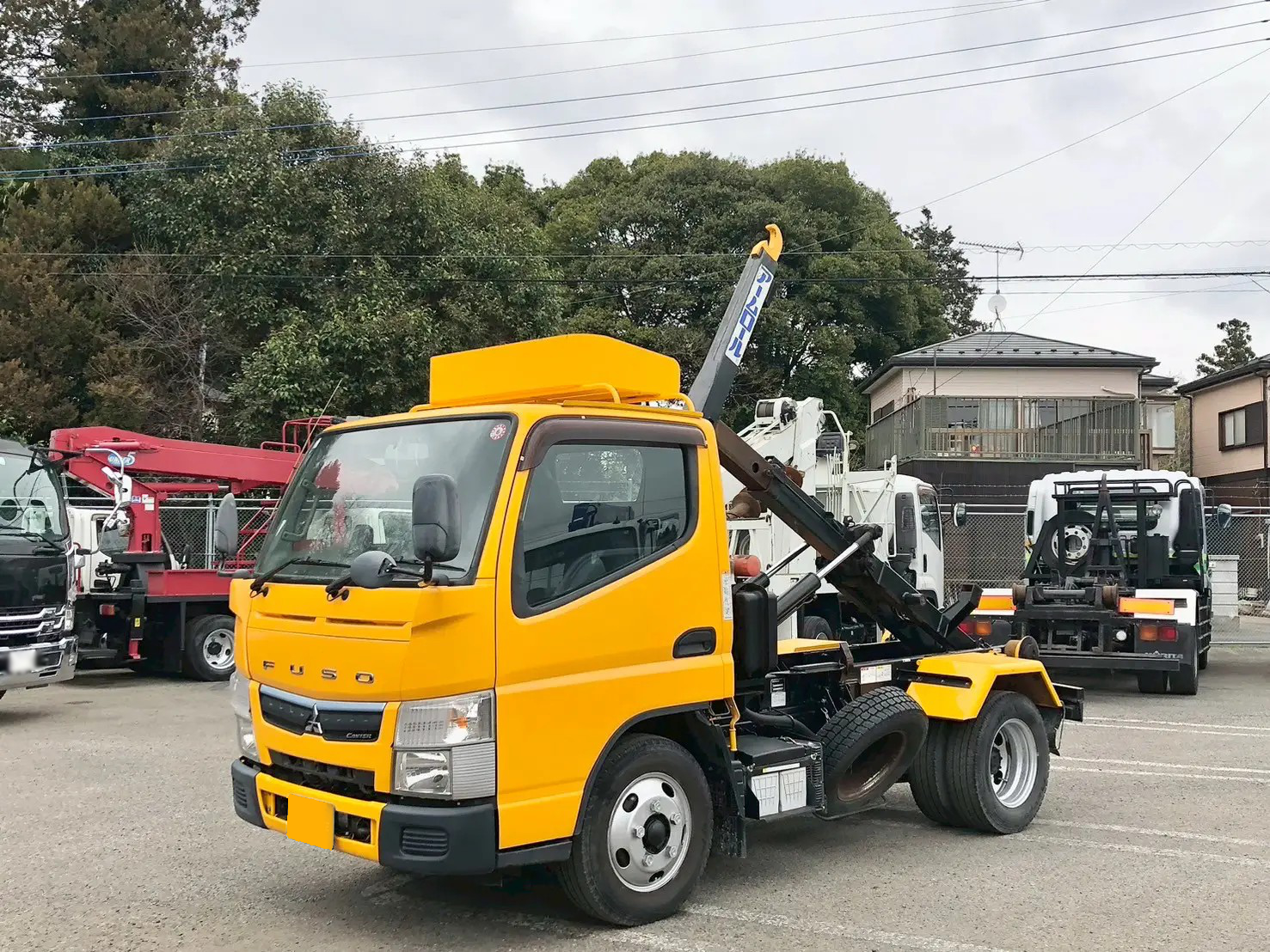 三菱 キャンター 小型 アームロール TPG-FBA50