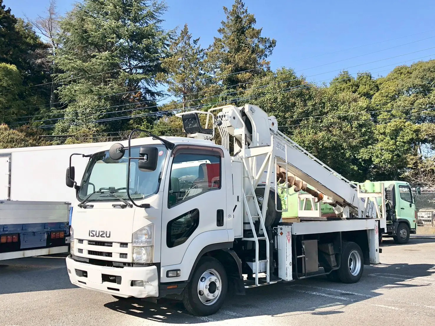 いすゞ フォワード 中型/増トン 高所・建柱車 建柱車 SKG-FRR90S1