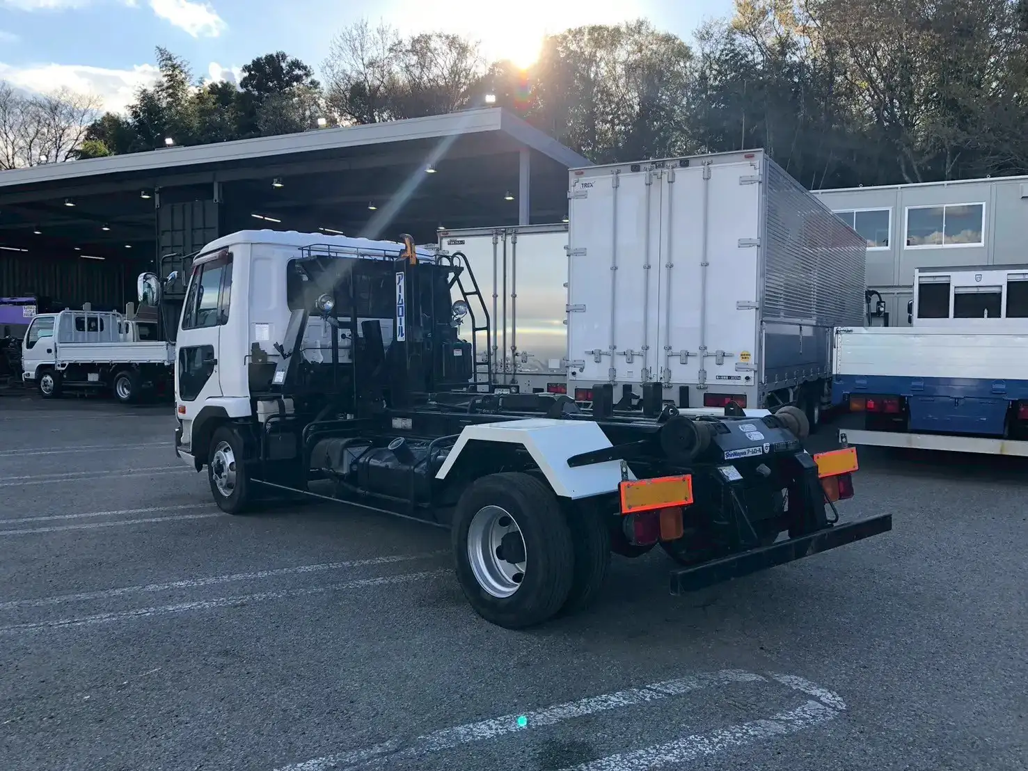 日産UD コンドル 中型/増トン アームロール ツインホイスト BDG-MK36Cの中古トラック画像5