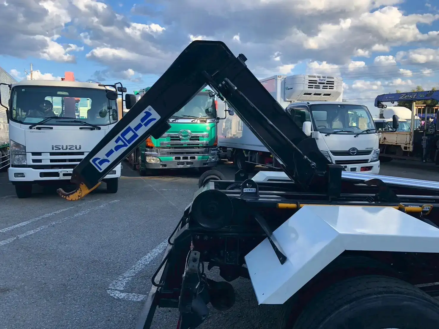 日産UD コンドル 中型/増トン アームロール ツインホイスト BDG-MK36Cの中古トラック画像8