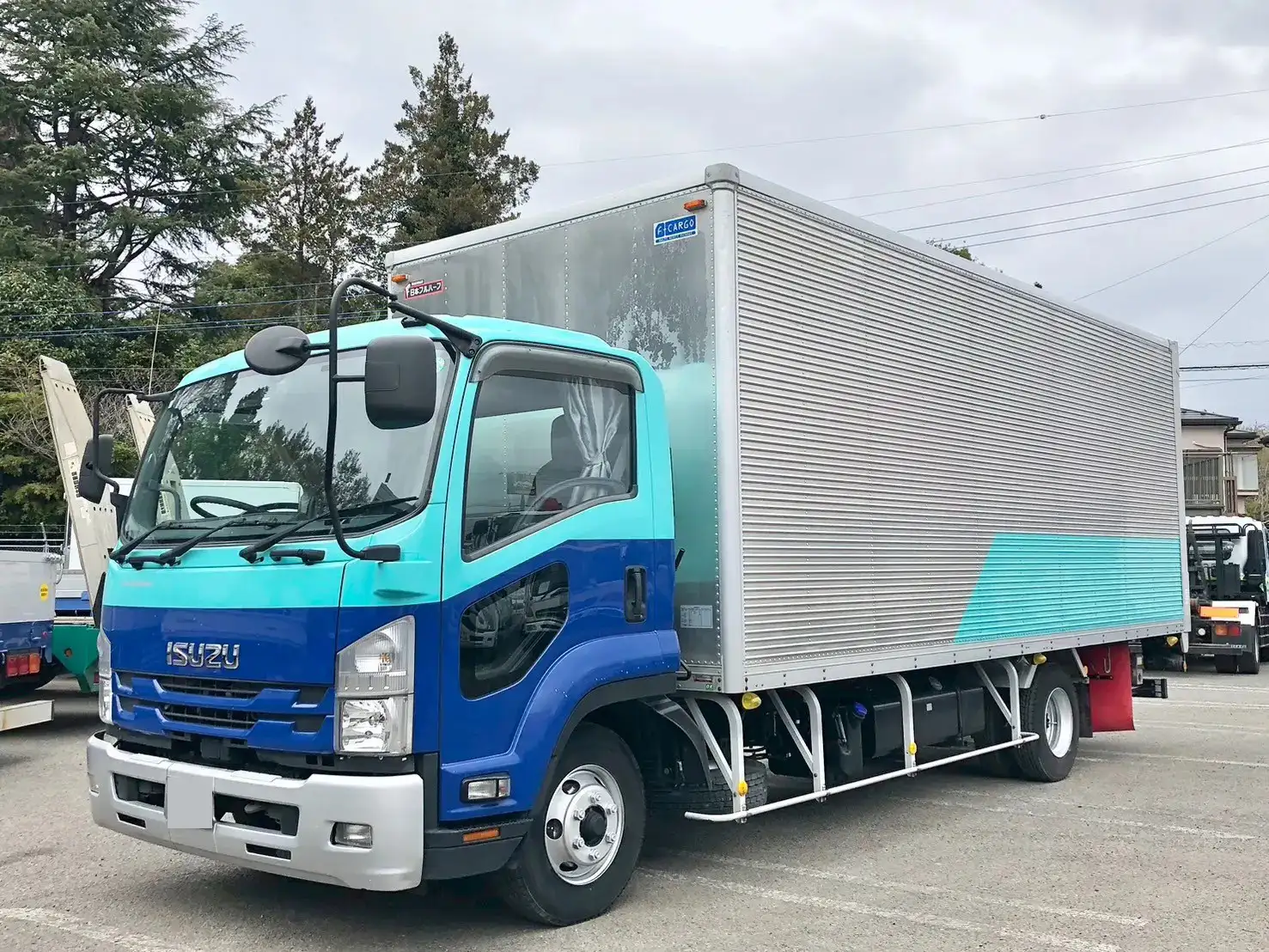 いすゞ フォワード 中型/増トン アルミバン パワーゲート 2RG-FRR90S2｜画像1