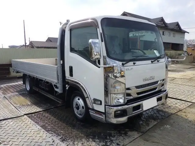いすゞ エルフ 小型 平ボディ アルミブロック TRG-NNR85ARの中古トラック画像2