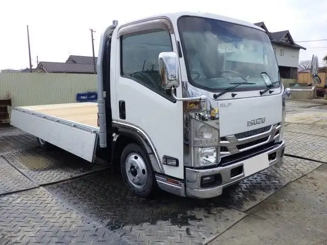 いすゞ エルフ 小型 平ボディ アルミブロック TRG-NNR85ARの中古トラック画像6