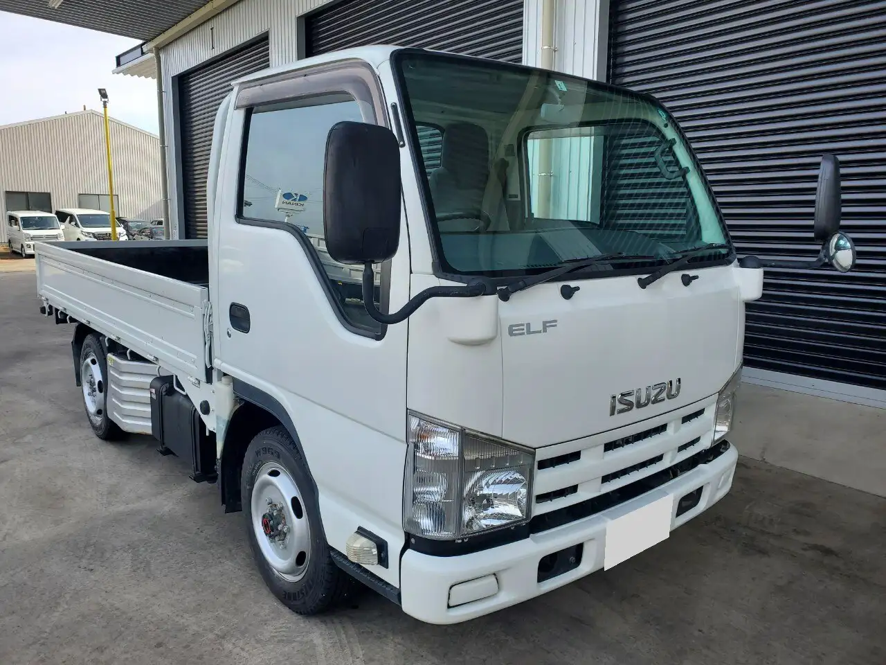 いすゞ エルフ 小型 平ボディ TKG-NHS85A H25の中古トラック画像3