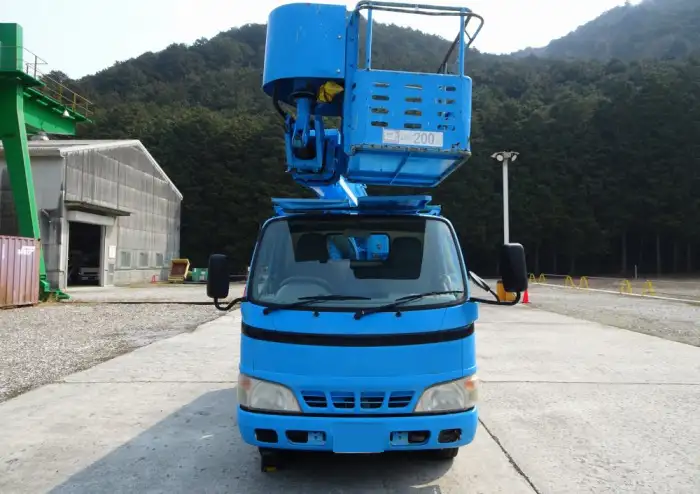 トヨタ ダイナ 小型 高所・建柱車 高所作業車 PB-XZU301Hの中古トラック画像2