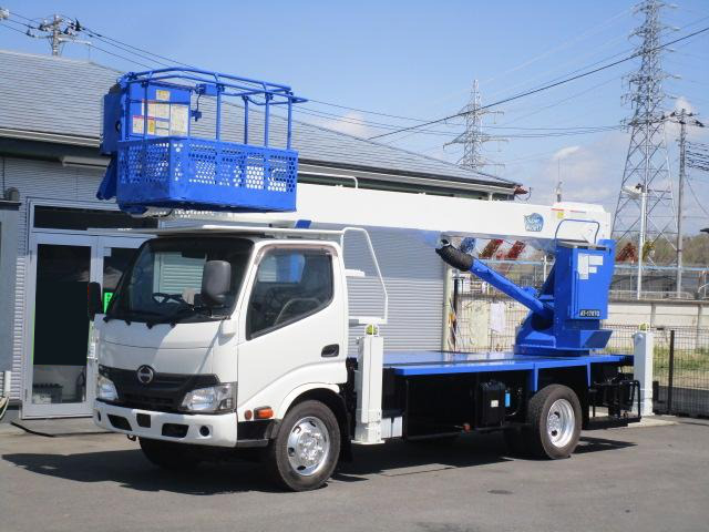 日野 デュトロ 小型 高所・建柱車 高所作業車 TKG-XZU650F