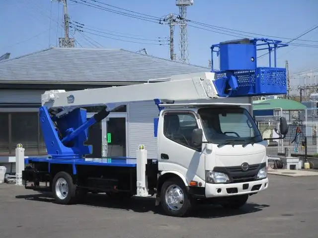 日野 デュトロ 小型 高所・建柱車 高所作業車 TKG-XZU650Fの中古トラック画像3