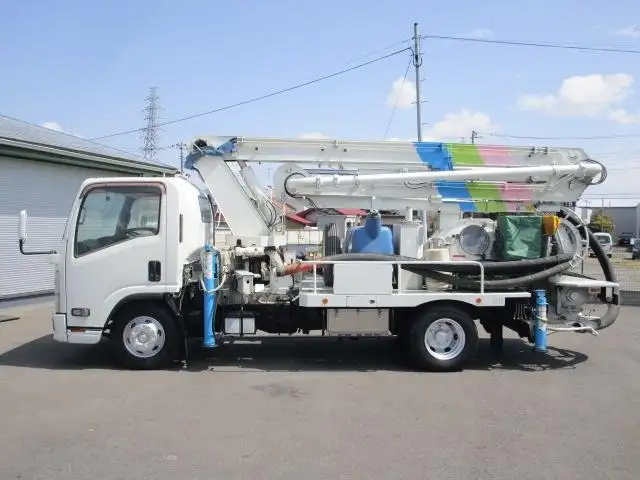 いすゞ エルフ 小型 高所・建柱車 高所作業車 SKG-NPR85YNの中古トラック画像4