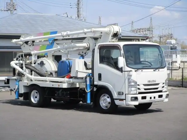 いすゞ エルフ 小型 高所・建柱車 高所作業車 SKG-NPR85YNの中古トラック画像3