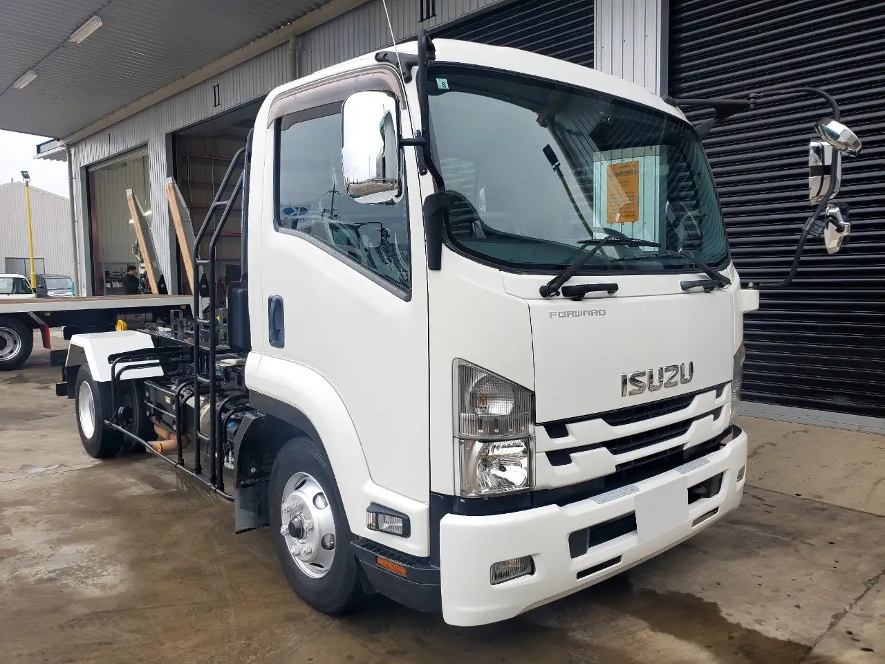 いすゞ フォワード 中型/増トン アームロール ツインホイスト 2RG-FRR90S2の中古トラック画像3