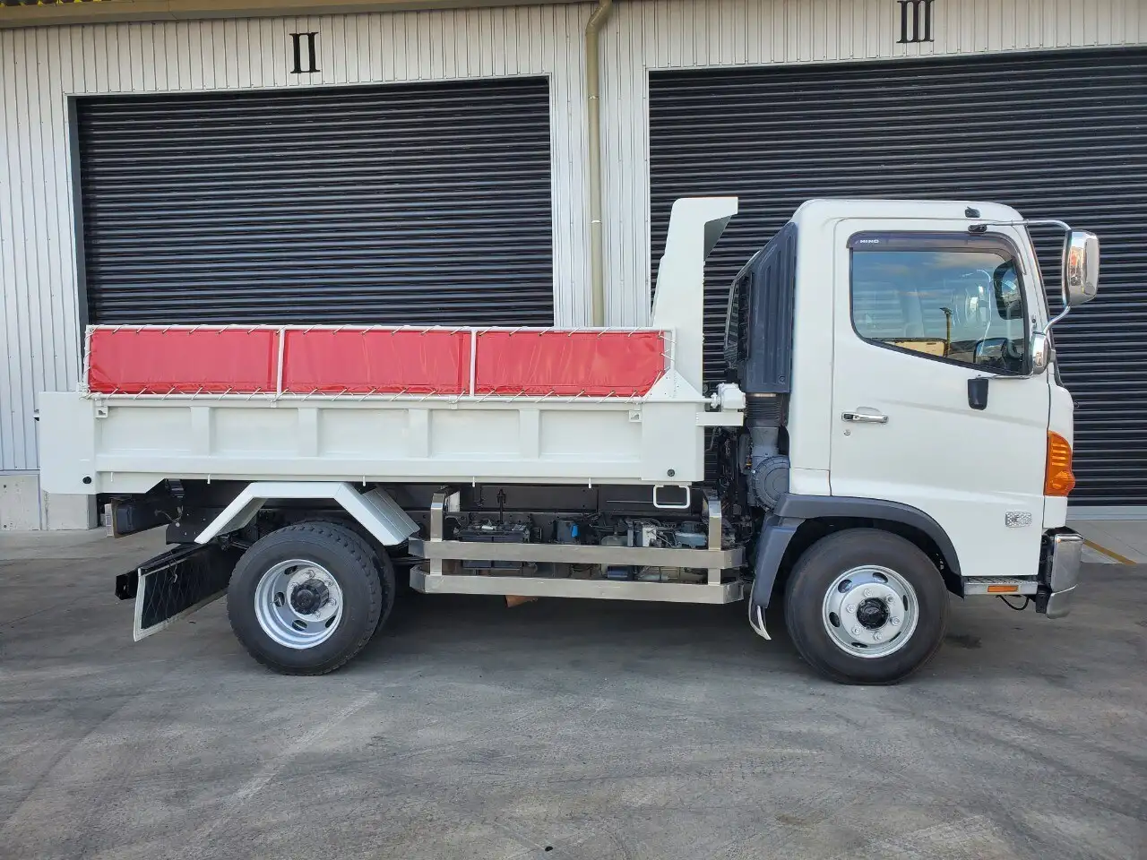 日野 レンジャー 中型/増トン ダンプ Lゲート コボレーンの中古トラック画像4