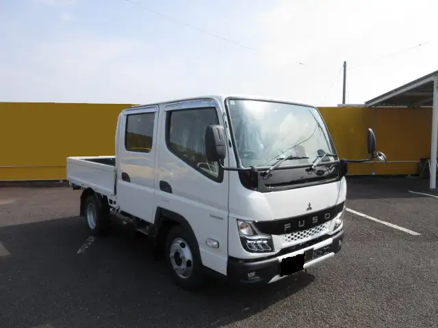 三菱 キャンター 小型 平ボディ Wキャブ 2RG-FBA20の中古トラック画像2