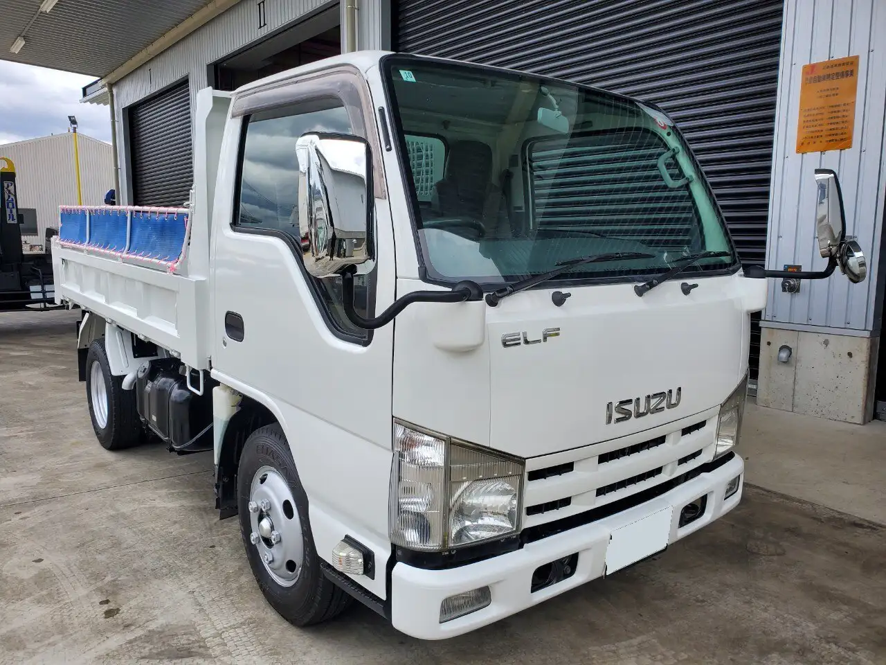 いすゞ エルフ 小型 ダンプ 強化 コボレーンの中古トラック画像3