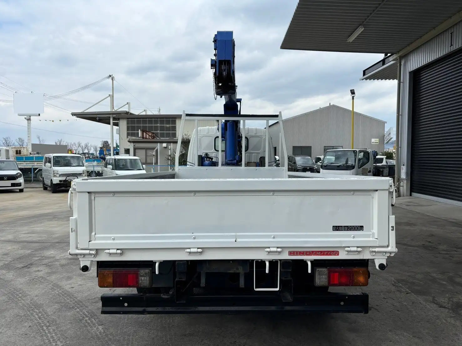 日野 デュトロ 小型 クレーン付 3段 フックインの中古トラック画像9
