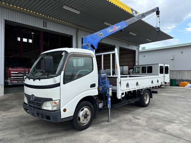 日野 デュトロ 小型 クレーン付 BDG-XZu344M