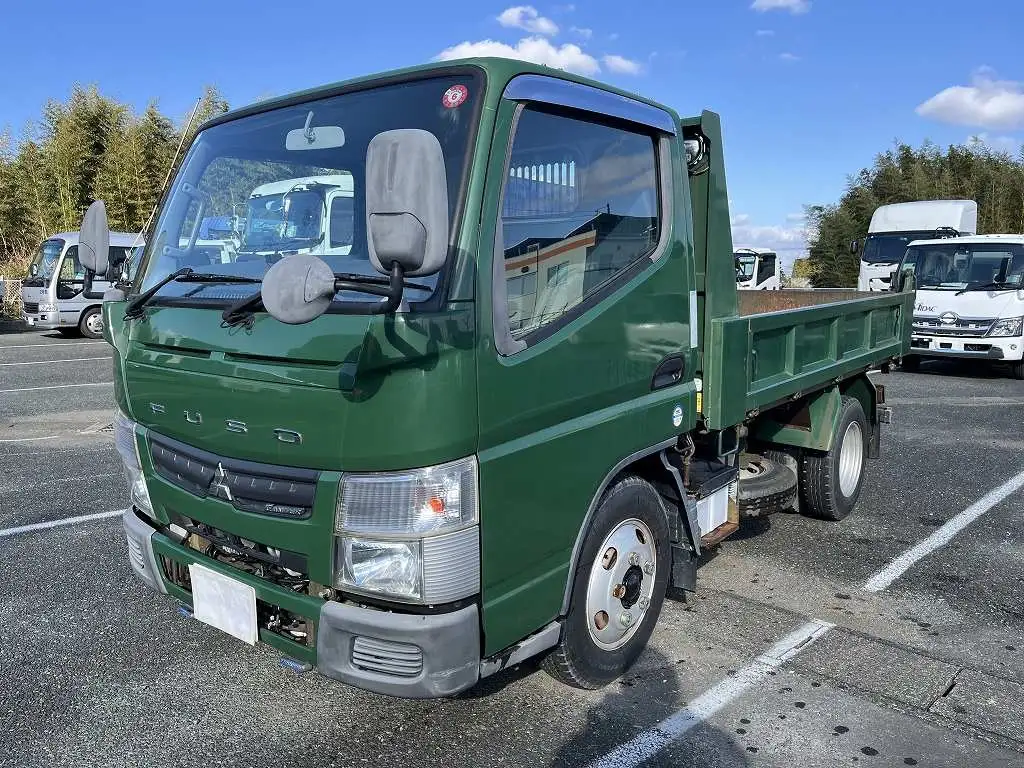三菱 キャンター 小型 ダンプ 強化 SKG-FBA60の中古トラック画像1