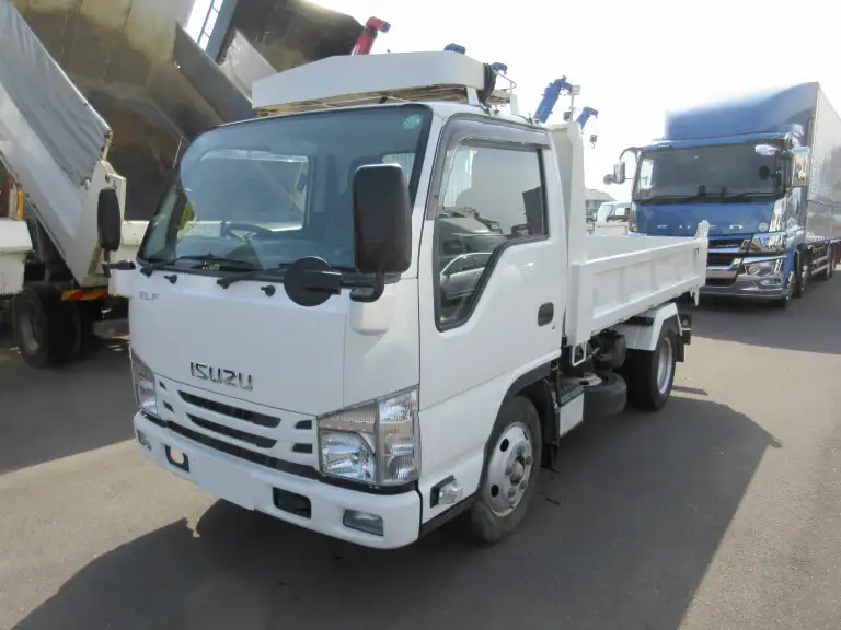 いすゞ エルフ 小型 ダンプ ローダー TPG-NKR85AN｜画像1