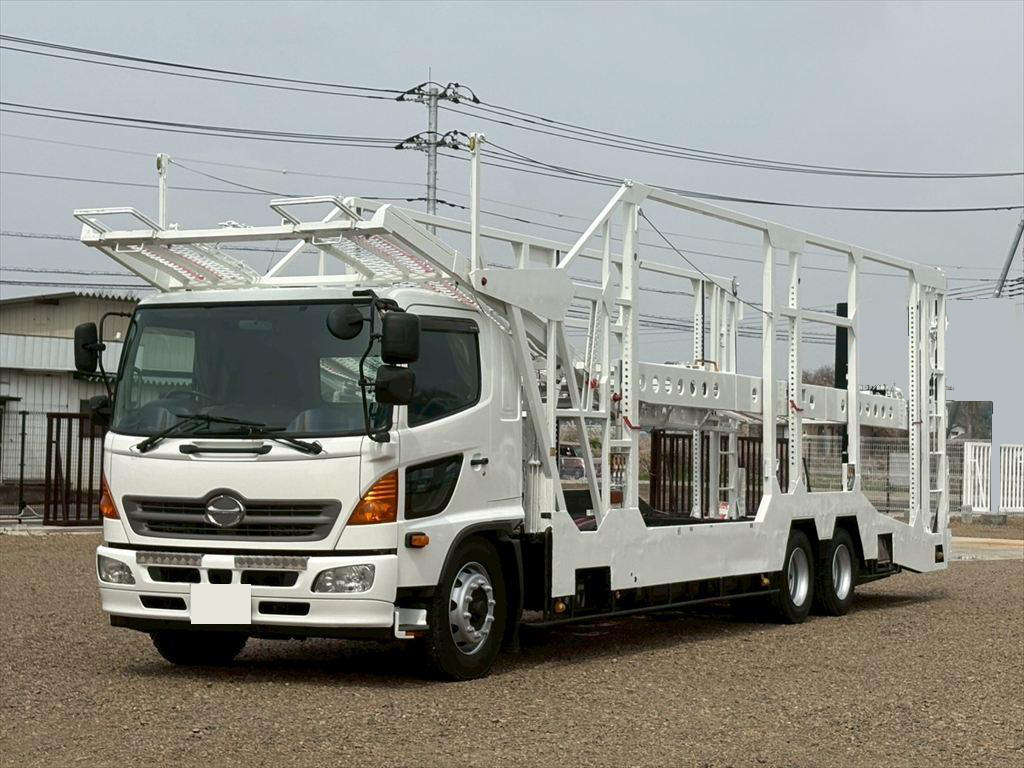 日野 レンジャー 中型/増トン 車両重機運搬 キャリアカー LDG-GK8JWAA