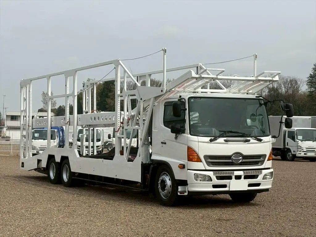日野 レンジャー 中型/増トン 車両重機運搬 ベッド LDG-GK8JWAAの中古トラック画像2