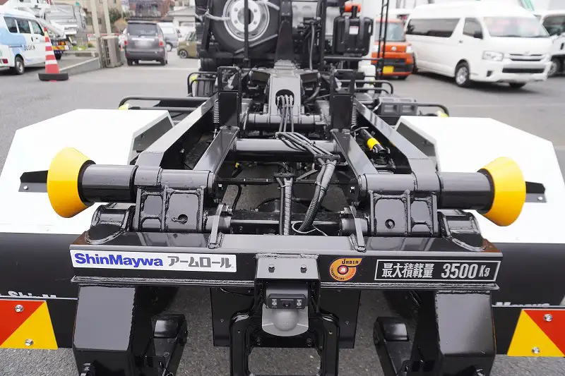 三菱 ファイター 中型/増トン アームロール ツインホイスト 2KG-FK72Fの中古トラック画像8