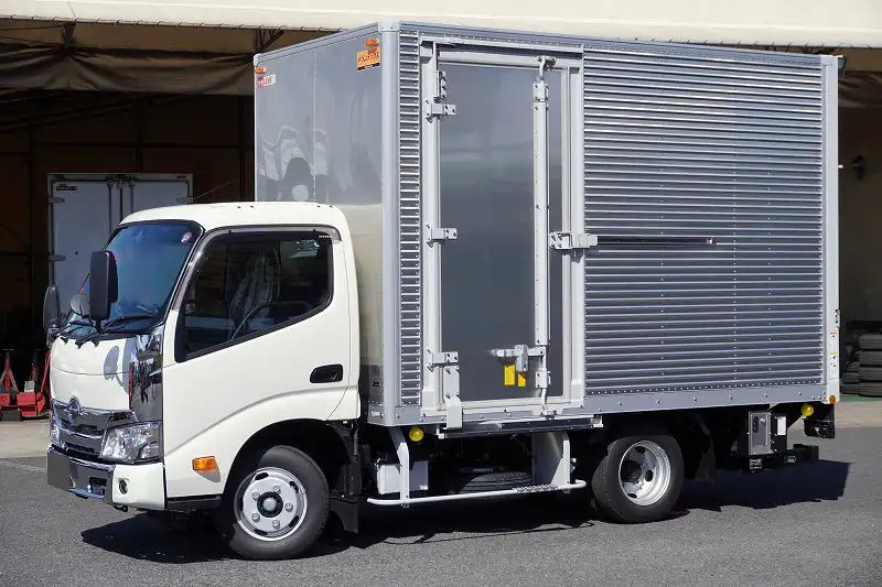 日野 デュトロ 小型 アルミバン パワーゲート サイドドア｜画像1
