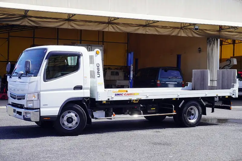 三菱 キャンター 小型 車両重機運搬 ラジコン ウインチ｜画像1