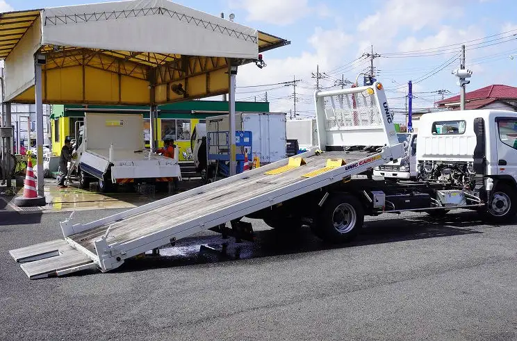 三菱 キャンター 小型 車両重機運搬 ラジコン ウインチの中古トラック画像5