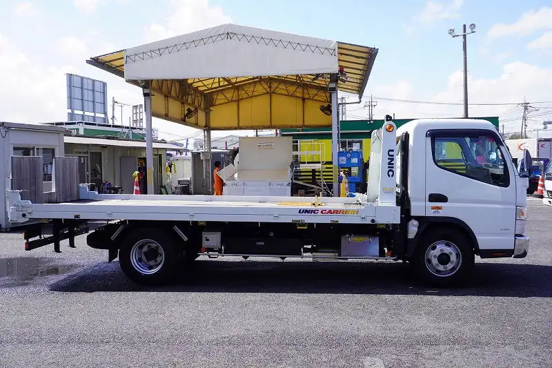 三菱 キャンター 小型 車両重機運搬 ラジコン ウインチの中古トラック画像2