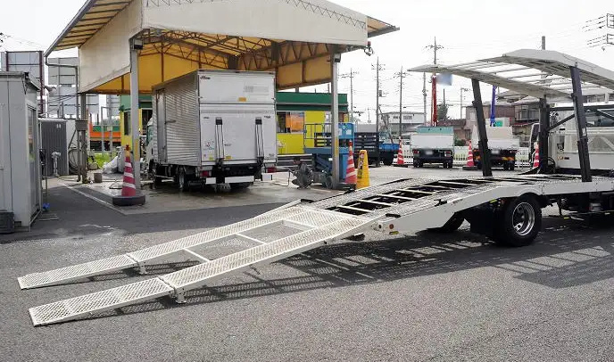 日野 デュトロ 小型 車両重機運搬 ラジコン ウインチの中古トラック画像6