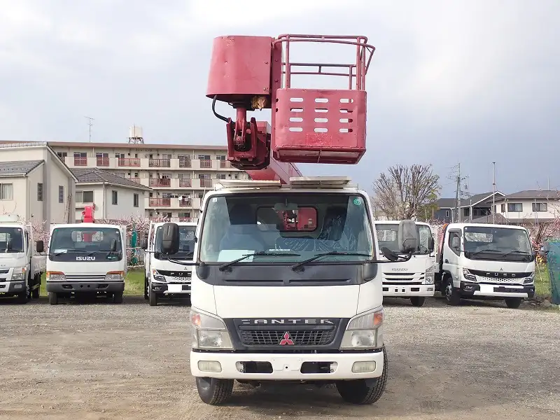 三菱 キャンター 小型 高所・建柱車 高所作業車 PA-FE73DBの中古トラック画像2