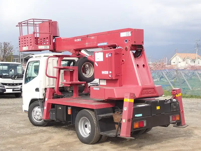 三菱 キャンター 小型 高所・建柱車 高所作業車 PA-FE73DBの中古トラック画像3