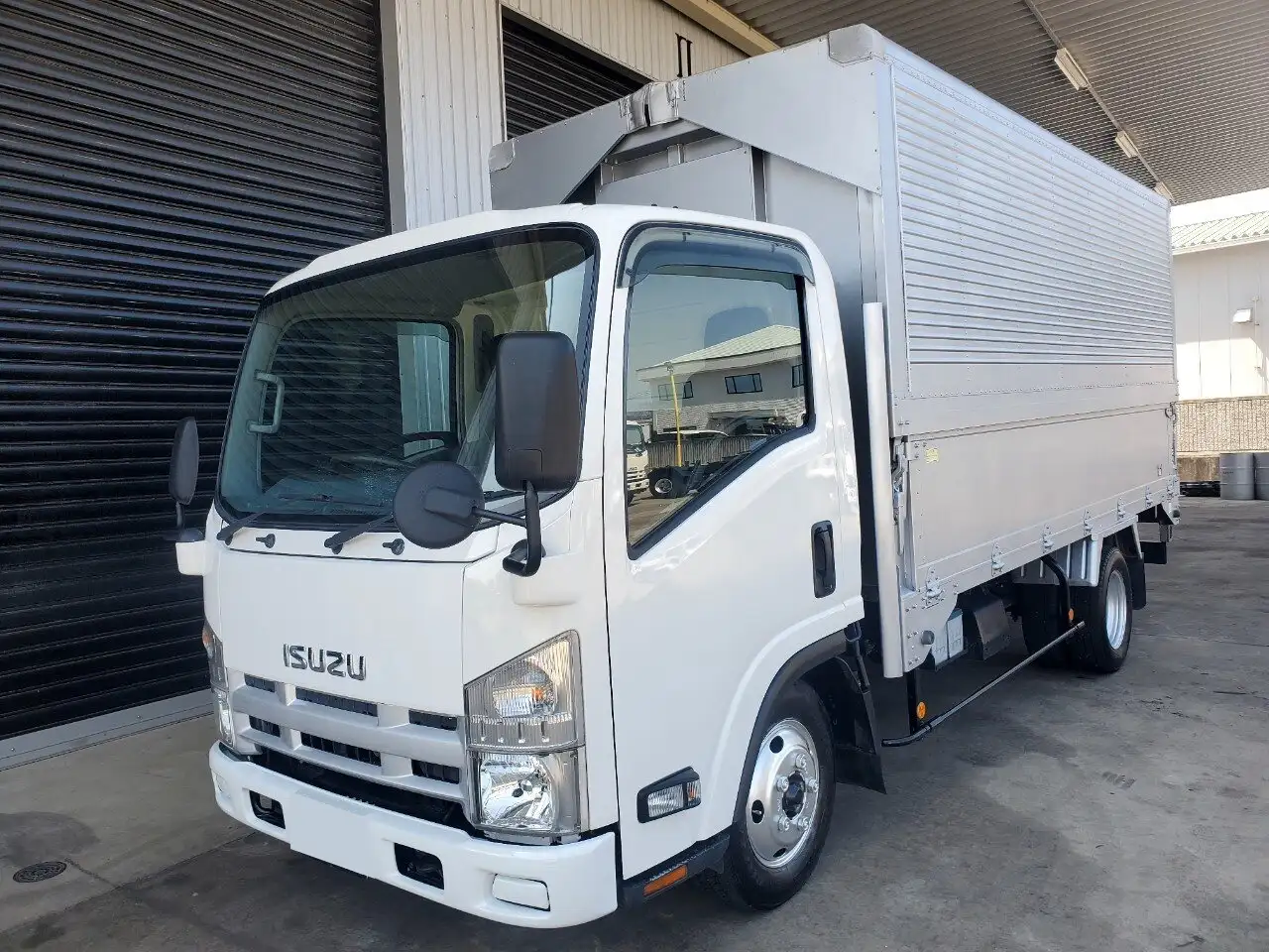 いすゞ エルフ 小型 ウイング BKG-NMR85AN H22｜画像1
