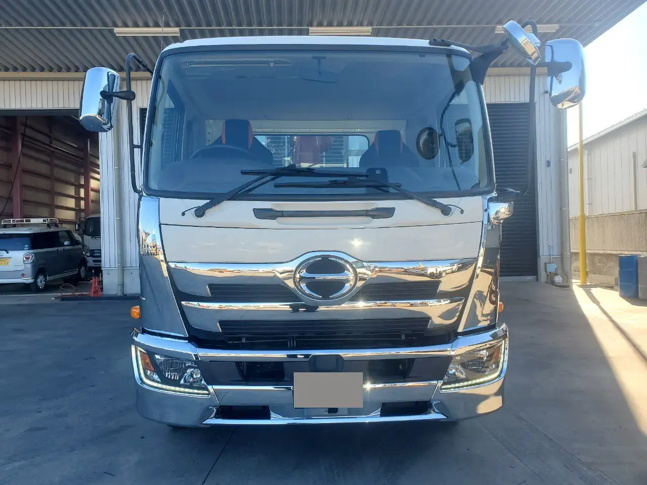 日野 レンジャー 中型/増トン クレーン付 4段 ラジコンの中古トラック画像2