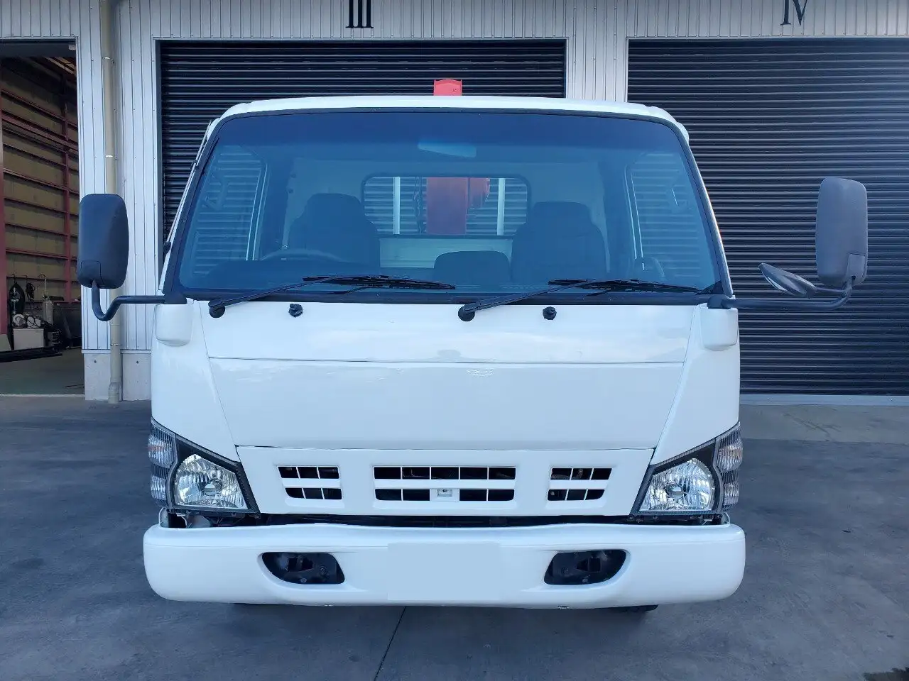 日産 アトラス 小型 クレーン付 床鉄板 3段の中古トラック画像2