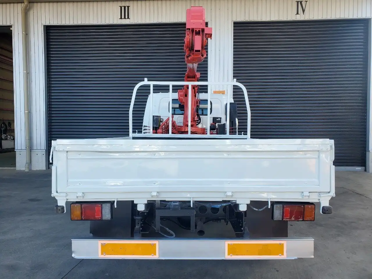 日産 アトラス 小型 クレーン付 床鉄板 3段の中古トラック画像7