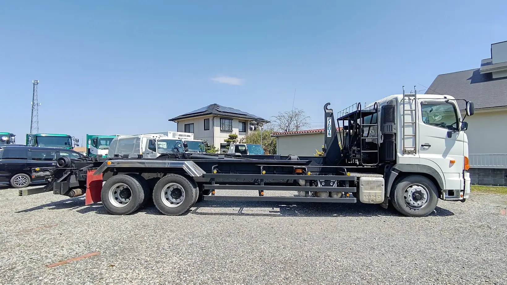 日野 プロフィア 大型 アームロール ツインホイスト QDG-FS1EWBAの中古トラック画像3